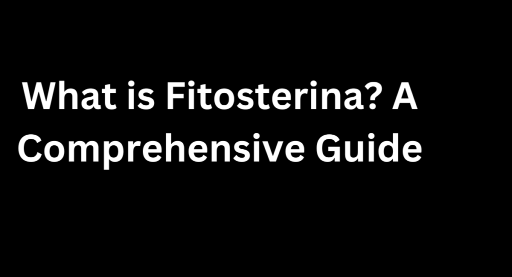 Fitosterina: A Comprehensive Guide to Natural Cholesterol Management and Health Benefits