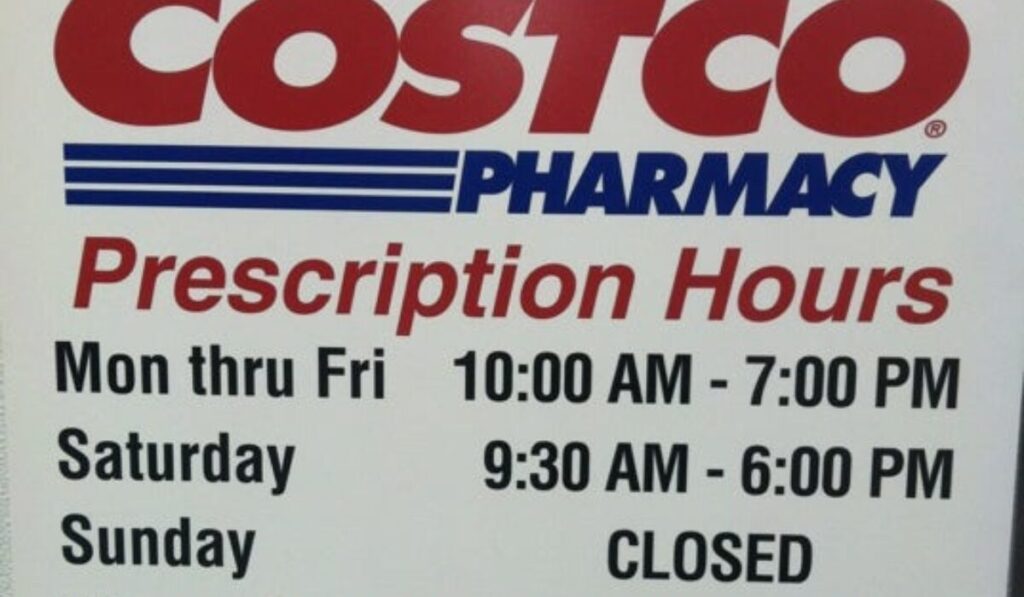  walmart pharmacy schedule